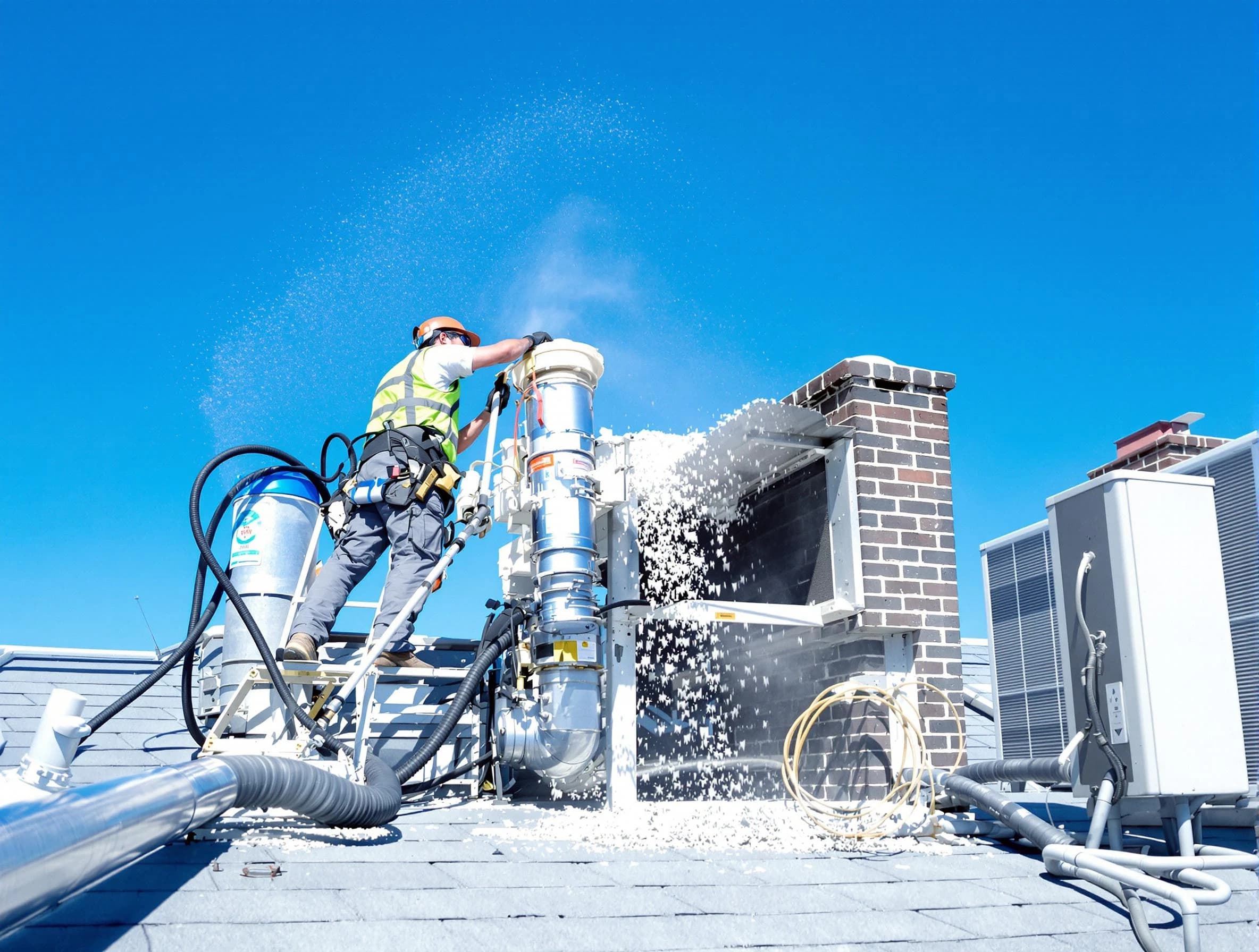 Expert roof dryer vent cleaning by Harrison Dryer Vent Cleaning in Harrison