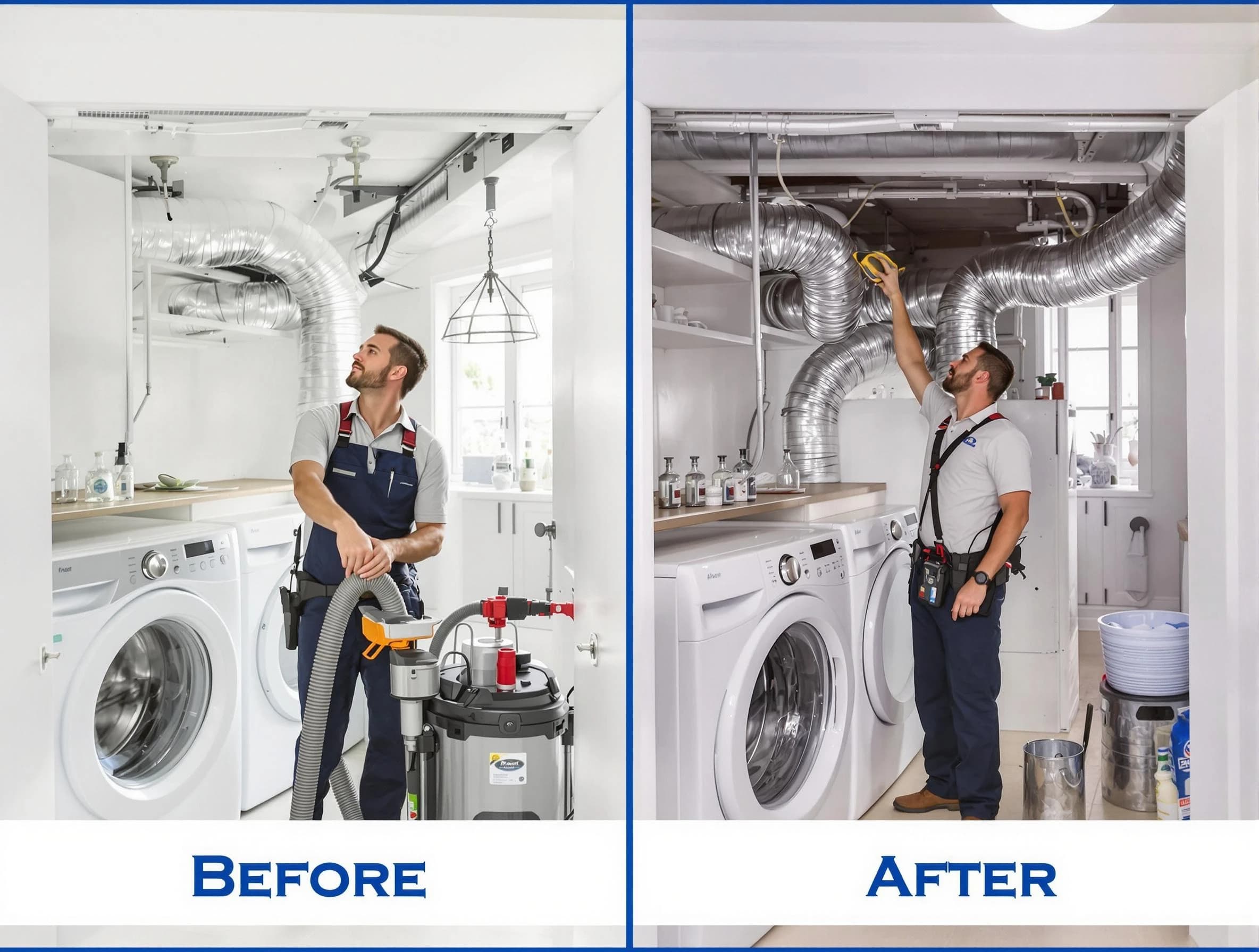 Expert gas dryer vent cleaning by Harrison Dryer Vent Cleaning in Harrison