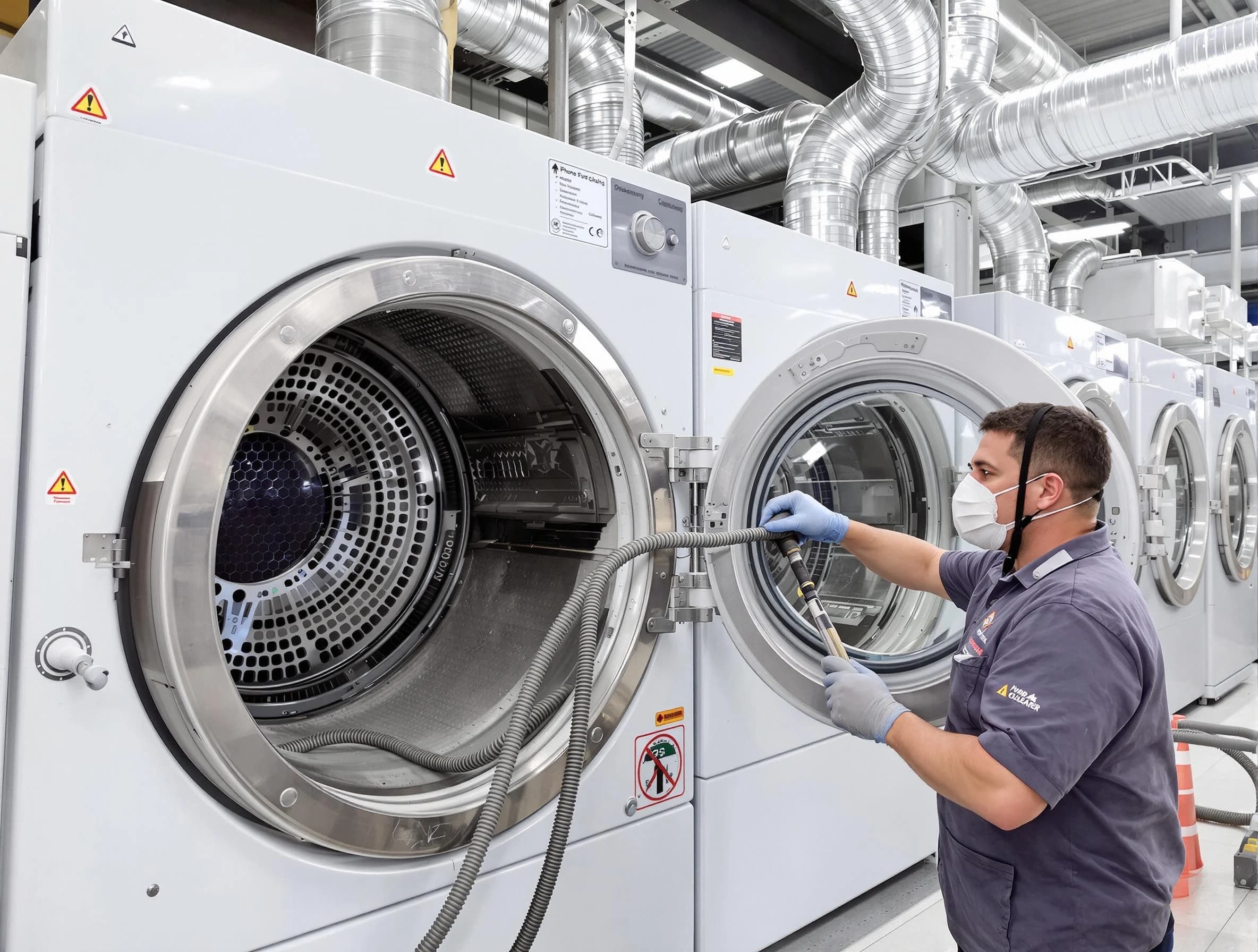 Industrial-grade dryer vent cleaning by Harrison Dryer Vent Cleaning in Harrison