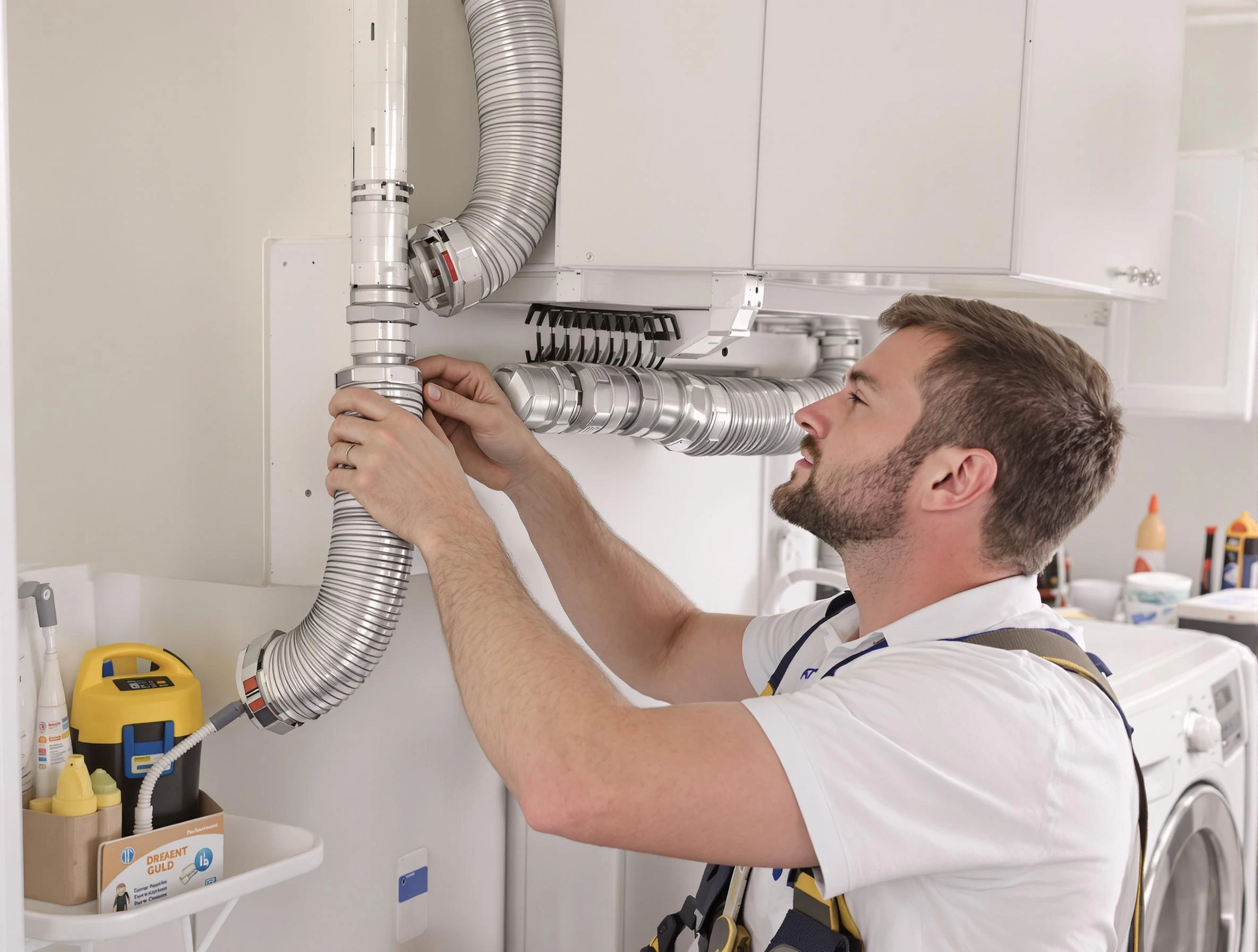 Professional dryer vent repair and installation by Harrison Dryer Vent Cleaning in Harrison